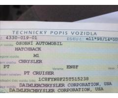 Chrysler PT Cruiser 1,6   i - spolehlivý, STK 2026 - 27
