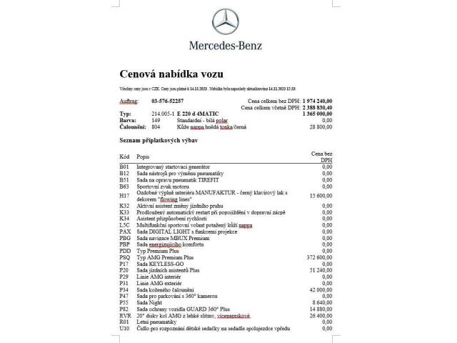 Mercedes-Benz Třídy E 2,0 E 220 d 4MATIC NEW-2730