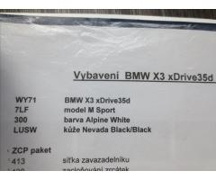 BMW X3 3,0   35d M 230kW/ČR/nehavar. - 36